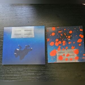 Paint Splatter CD Hit Me Hard and Soft by Billie Eilish